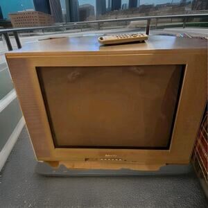 Sanyo 20” Retro Gaming CRT TV Flat Screen Tested DS20930 S-VIDEO Front Inputs